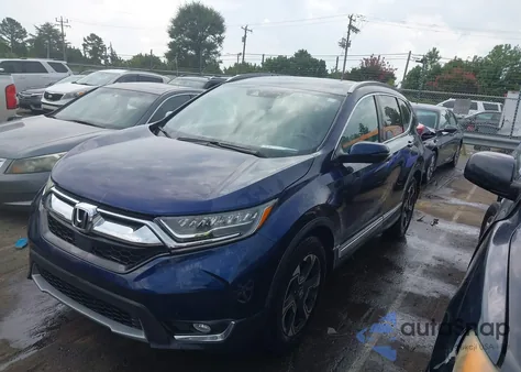 2018 Honda Cr-V Touring из США, поврежденный, VIN 7FARW1H91JE001681
